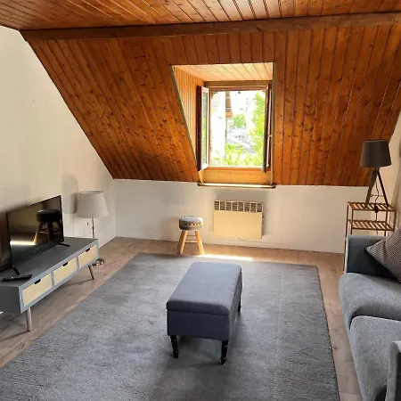 Floor With Mountain Views In The Centre Of Gazost Lägenhet Argelès-Gazost